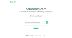 Desktop Screenshot of datazoom.com